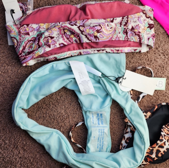 NEW Lot of 4 Swim Bikini Lab, Shade & Shore, SHEIN! - Picture 6 of 9